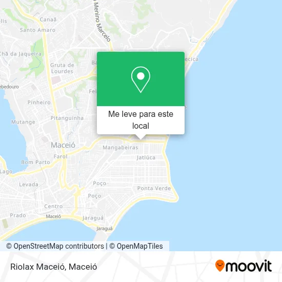 Riolax Maceió mapa