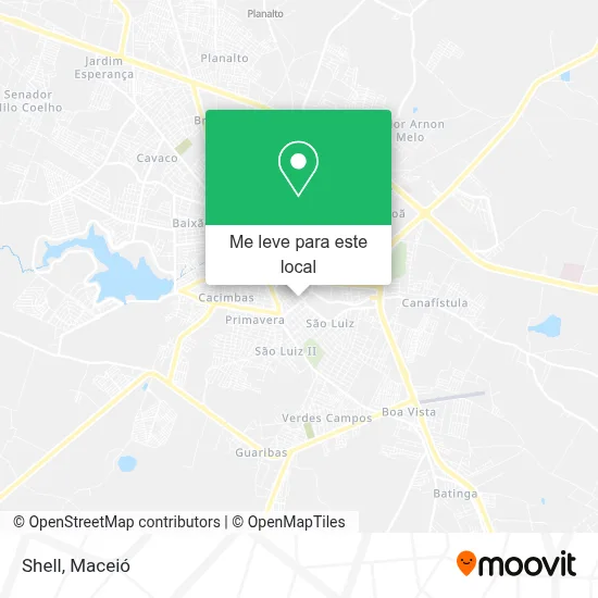 Shell mapa