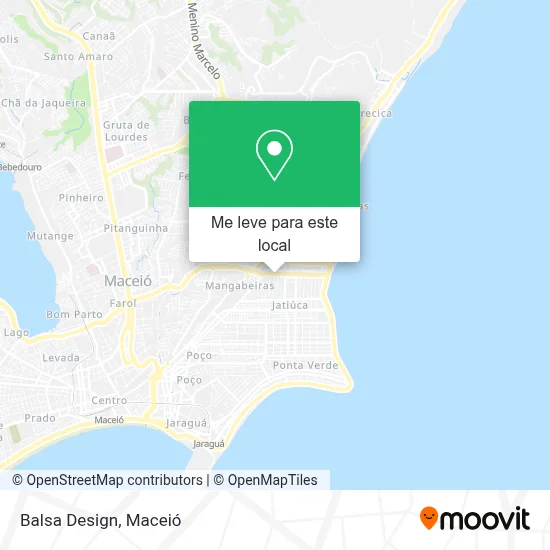 Balsa Design mapa