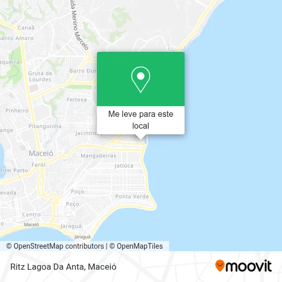 Ritz Lagoa Da Anta mapa