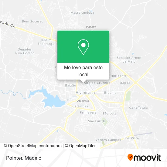 Pointer mapa