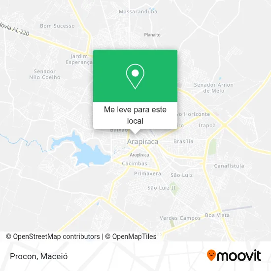 Procon mapa