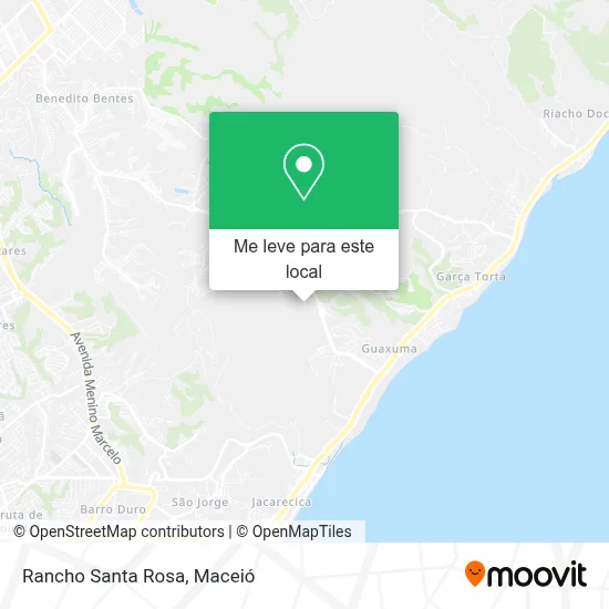 Rancho Santa Rosa mapa