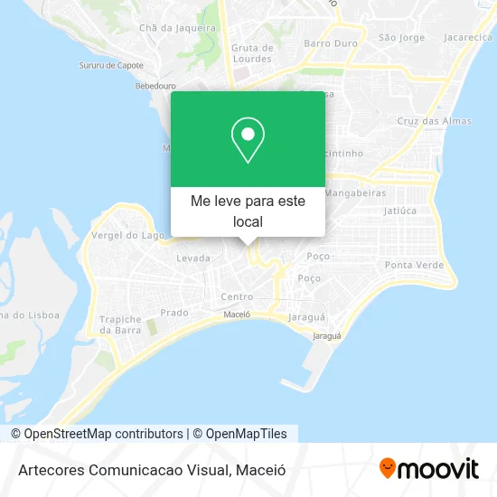 Artecores Comunicacao Visual mapa