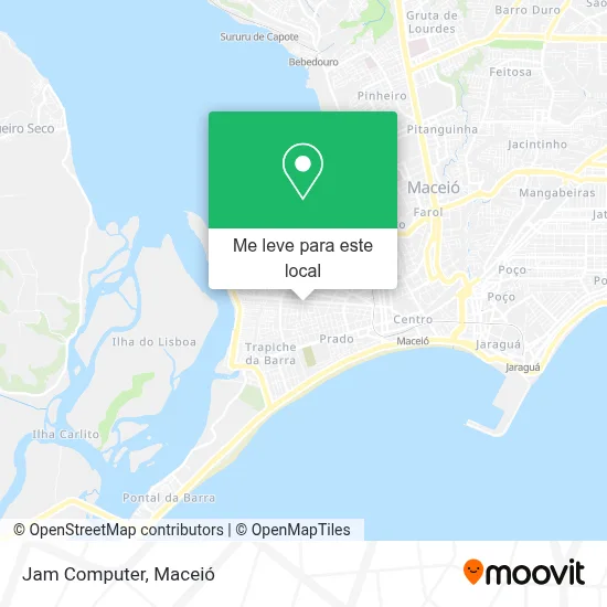Jam Computer mapa
