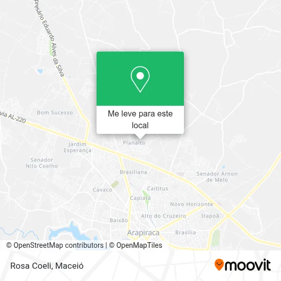 Rosa Coeli mapa
