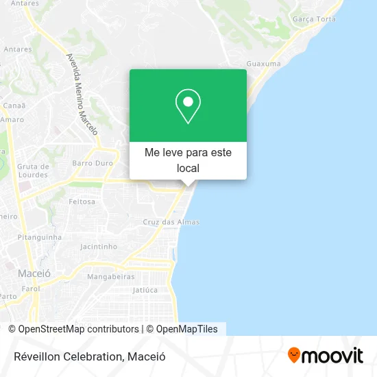 Réveillon Celebration mapa