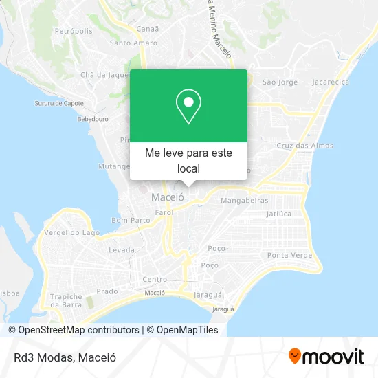 Rd3 Modas mapa