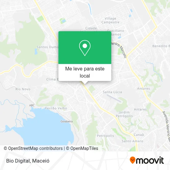 Bio Digital mapa