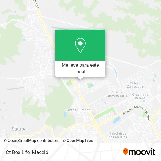 Ct Box Life mapa