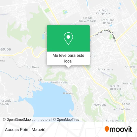 Access Point mapa