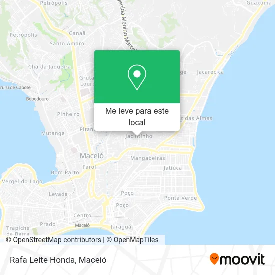 Rafa Leite Honda mapa