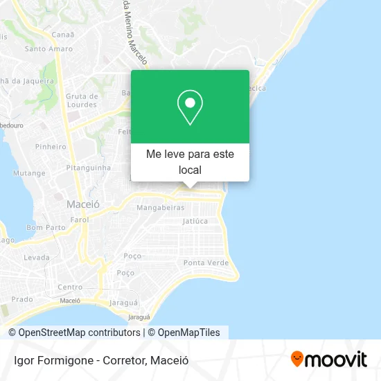 Igor Formigone - Corretor mapa