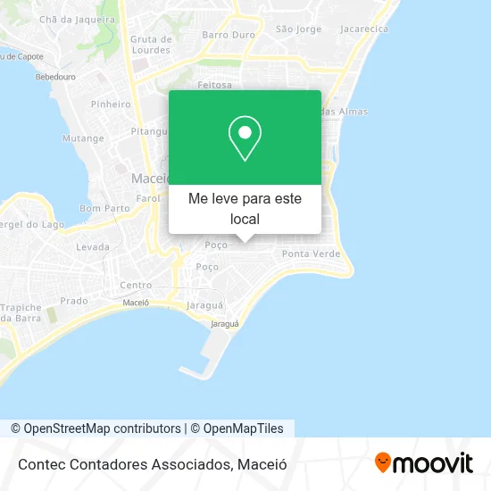 Contec Contadores Associados mapa