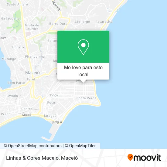 Linhas & Cores Maceio mapa