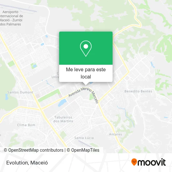 Evolution mapa