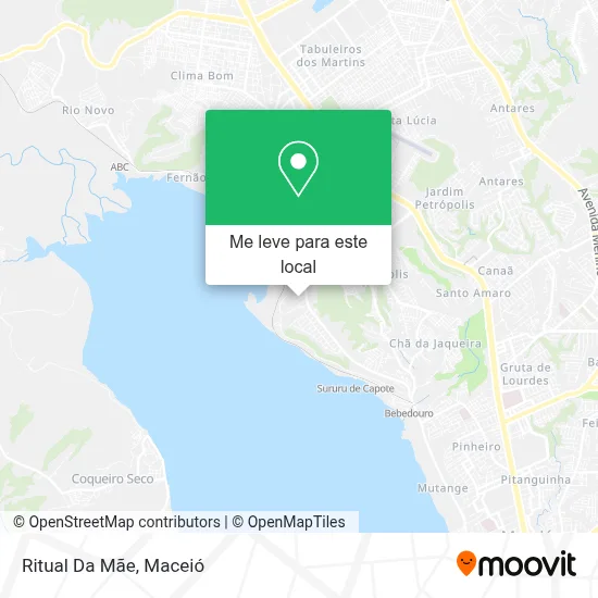 Ritual Da Mãe mapa
