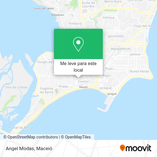 Angel Modas mapa