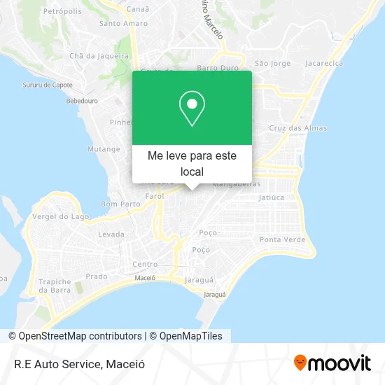 R.E Auto Service mapa