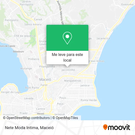 Nete Moda Intima mapa