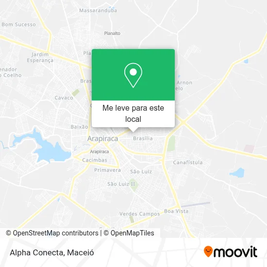 Alpha Conecta mapa
