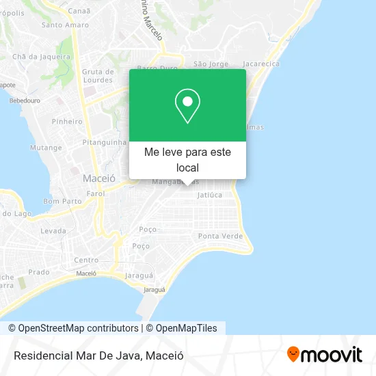 Residencial Mar De Java mapa