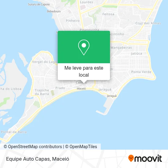 Equipe Auto Capas mapa