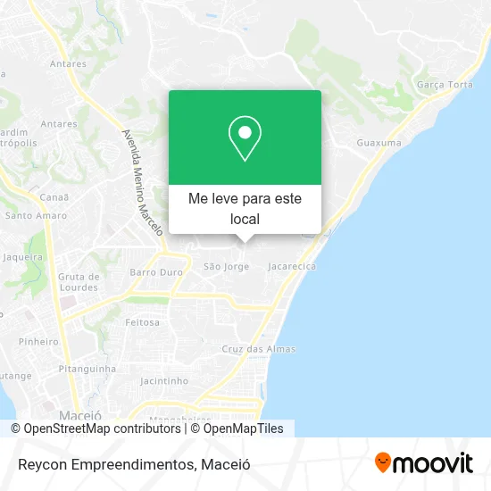 Reycon Empreendimentos mapa