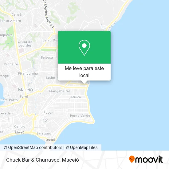Chuck Bar & Churrasco mapa