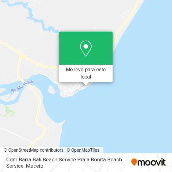 Cdm Barra Bali Beach Service Praia Bonita Beach Service mapa