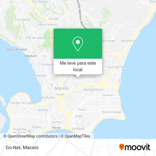 Go-Net mapa