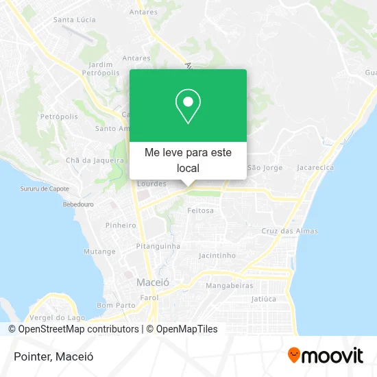 Pointer mapa
