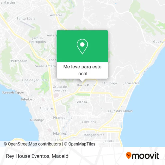 Rey House Eventos mapa