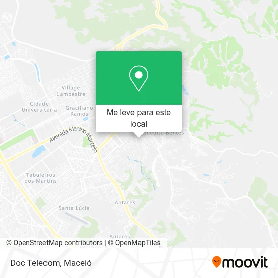 Doc Telecom mapa