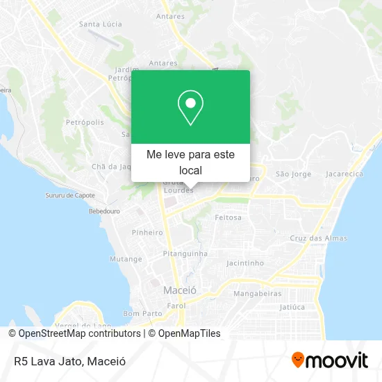 R5 Lava Jato mapa
