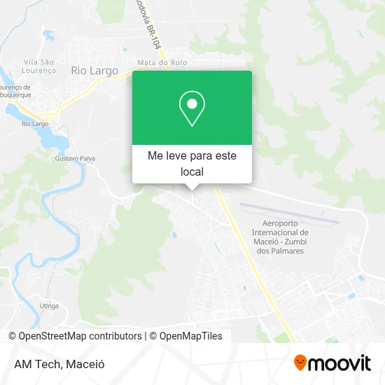 AM Tech mapa