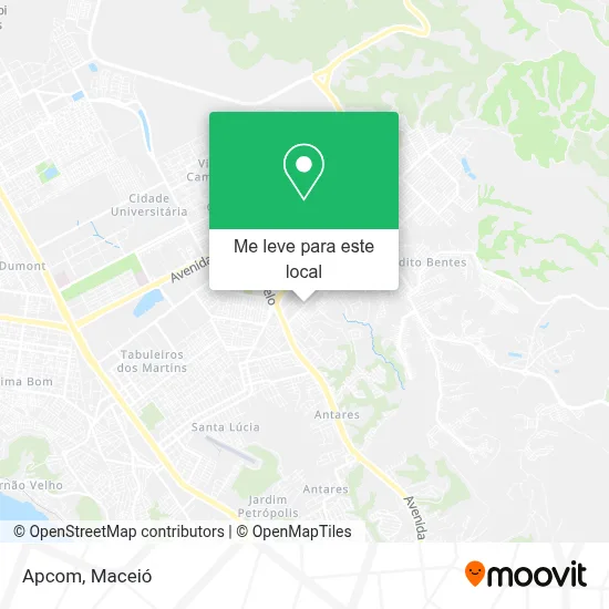 Apcom mapa