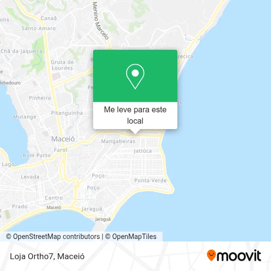 Loja Ortho7 mapa