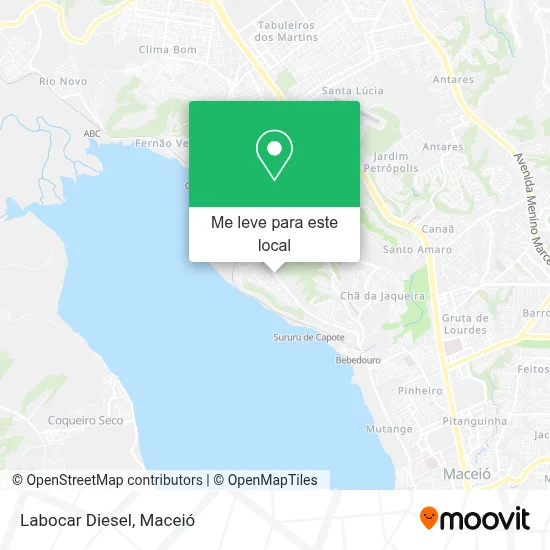 Labocar Diesel mapa