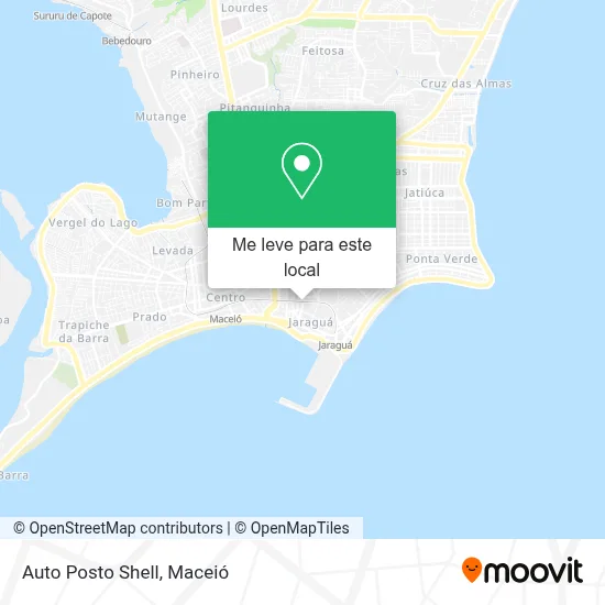 Auto Posto Shell mapa