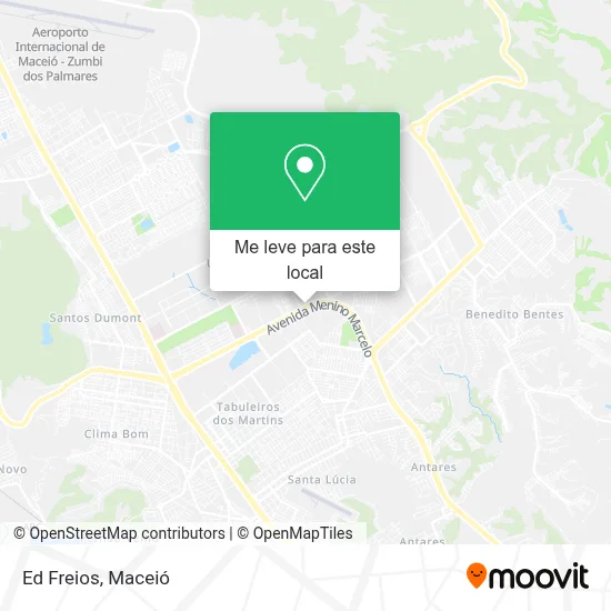 Ed Freios mapa