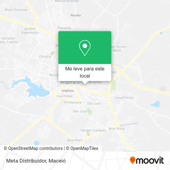 Meta Distribuidor mapa