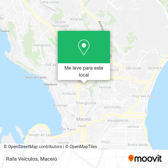 Rafa Veículos mapa