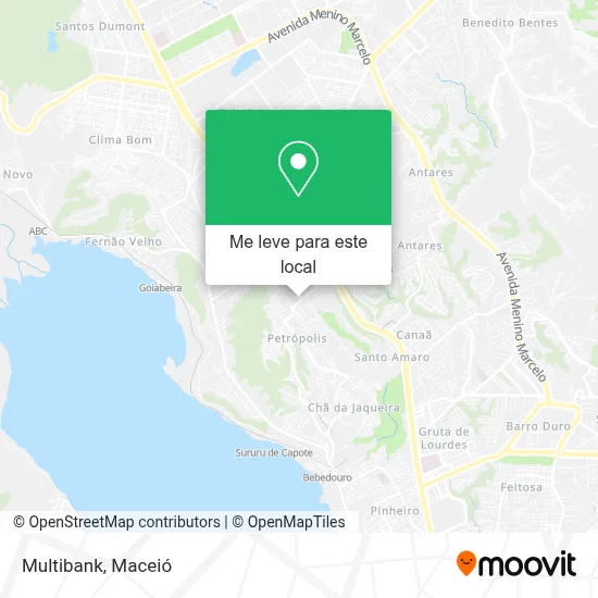 Multibank mapa