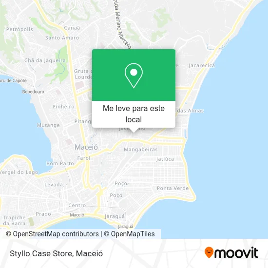 Styllo Case Store mapa