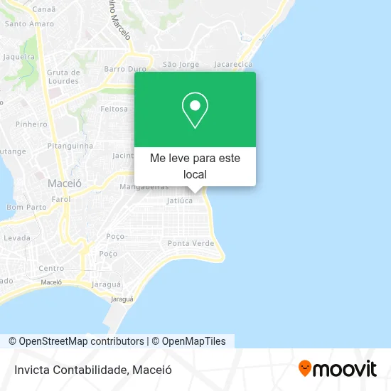 Invicta Contabilidade mapa