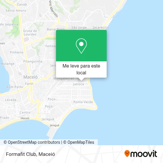 Formafit Club mapa
