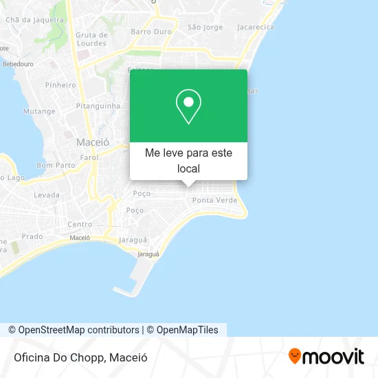Oficina Do Chopp mapa