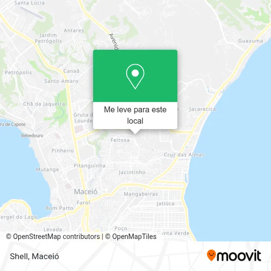 Shell mapa