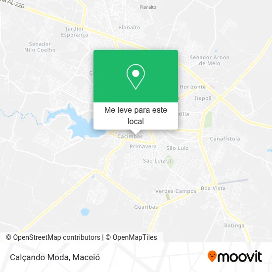 Calçando Moda mapa